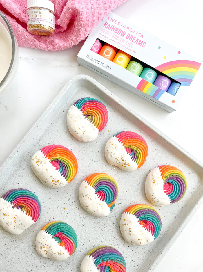 Rainbow Dreams Oil Based Food Colour Set