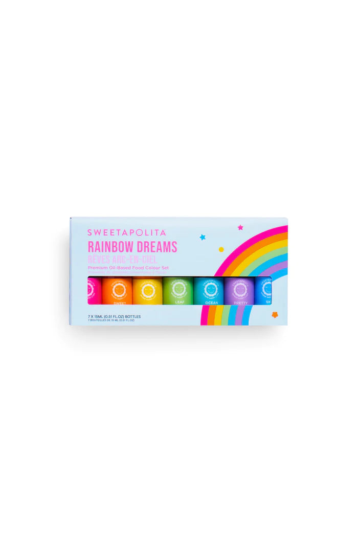 Rainbow Dreams Oil Based Food Colour Set