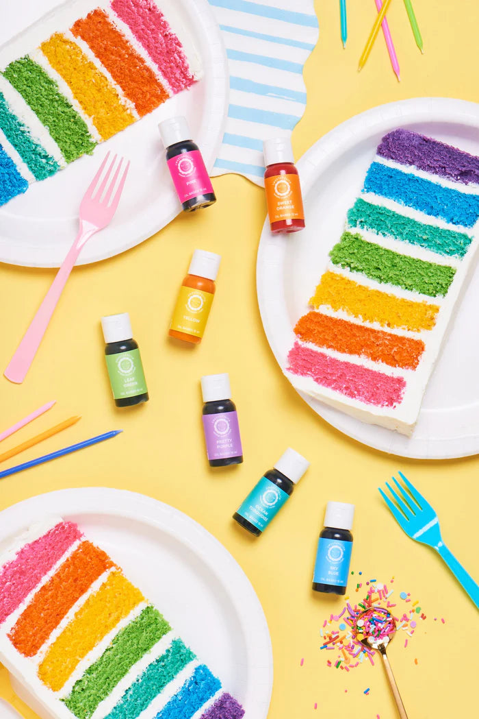 Rainbow Dreams Oil Based Food Colour Set
